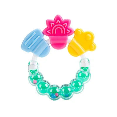 Baby Toys 0 6 Months Rattle Teether Development Games Sensory Toys Soft Silicone Teether Chewable For Newborns Babies 12 Months