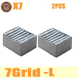 organizer for drawers Clothes Organizer Pants Jeans Storage Box Cabinet Drawer Organizer Underwear Socks T-Shirt Wardrobe Storag