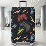 Luggage Protective Cover With Cartoon Print