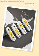 1pc, magnetic mini box cutter Portable box cutter Letter opener and paper cutter Retractable blade Durable ABS material mini box