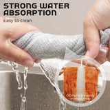 20/1pcs Magic Cleaning Cloth, Thickened Double-Sided Metal Steel Wire Rags, Kitchen Dish Pot Washing Cloths, Towel Clean Tools