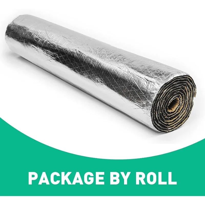 Automotive Thermal and Acoustic Insulation Insulating Mat 5mm 10mm Thick Aluminium Foil Heat Insulation Cotton Door Bonnet