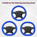 Car Silicone Steering Wheel Cover Men's And Women's Summer Fashion Sweat Wicking Non-slip All-season Model Thin And Soft