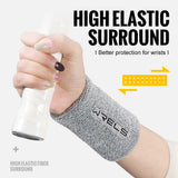 WRELS Wristbands Terry Cloth Moisture Wicking for Sports Tennis Gym Work Out Wristbands Sweatbands Absorbent Wrist Sweat Bands