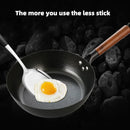 Non-stick 28cm Frying Wok Pan Iron Pan Uncoated Steak Cooking Pot Pancake Pan Handmade Cast Gas Stove Induction Kitchen Cookware