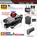 KF104 / KF104MAX2 Professional Drone With 4K Camera 3-Axis Gimbal WIFI 360 Obstacle Avoidance Touch Screen FPV Brushless RC Dron