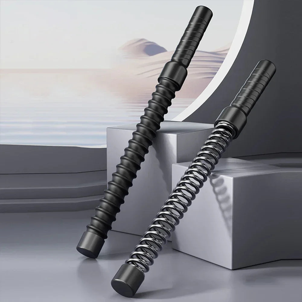 2PCS Gripper Non Slip Strength Training Bar Ergonomic Biceps Strengthener Spring Arm Strength Expander Home Fitness Equipment