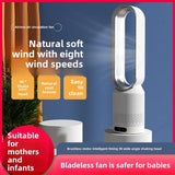 Leafless fan, household electric fan, no pages, silent air filter, circulating fan, bed head, floor standing desktop
