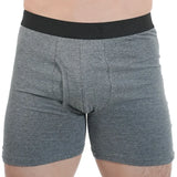 Men Mid-Long Boxer Shorts Sport Underwear Cotton Underpants Sexy Breathable Large Boxershorts Men's Gifts