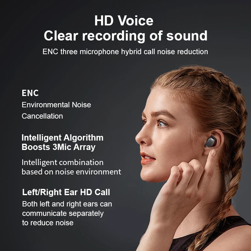 Auriculares inalámbricos FIIL T2 Pro con micrófono dual, 37 dB, híbridos ANC, Bluetooth 5.2, TWS ENC, auriculares de alta fidelidad, carga inalámbrica rápida.