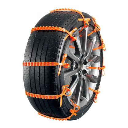 Anti-skid chain car winter anti-skid chain does not hurt the tyre tie off-road car van electric car snow anti-skid chain