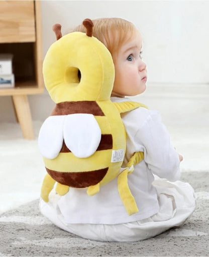 Baby Protect Pillow Learn Walk Head Protector Cushion Anti Fall Backward Cap Carry Cartoon Kids Safe Bibi