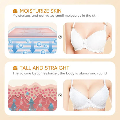 Natural Breast Enlargement Serum Chest Lift Firm Enhancer Care Oil Butt Breast Plump Growth Massage Boobs Bigger Sexy Body Care