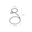 S-Shaped Coffee Dripper Stand Brass Hand Drip Filter Cup Holder Iron Coffee Filter Rack Support