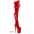 Sexy Thigh High Boots 8-9 Inch High Heels Fashion Platform Womens Over The Knee Boots 20-23cm High-Heeled Boots Pipe Dance Boots
