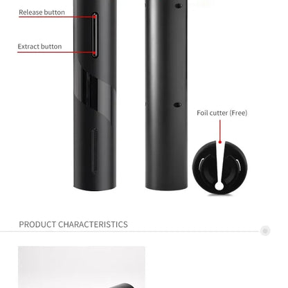 Electric Red Wine Openers Automatic Corkscrew Wine Openers for Red Wine Foil Cutter Kitchen Accessories Gadgets Bottle Opener