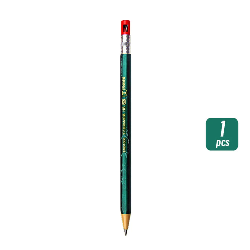 2.0mm Mechanical Pencils Set 2B Automatic Student Pencils with Sharpener Color Pencil Leads School Pens Kawaii Cute Stationery