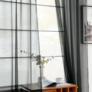 Sheer Curtains for Bedroom Windows Casual Solid White Yarn Tulle Curtain for Nursery/Living Room Kitchen Window Treatments