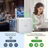 FSU 5G WiFi Repeater Wifi Amplifier Wifi Extender Network Wifi Booster 1200Mbps Long Range Wireless network internet  Repeater