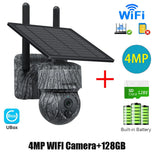 INQMEGA 5MP 4MP WIFI Wireless PTZ Solar Camera 4G SIM With Solar Panel Two Way Audio Security Protection CCTV Camera Battery Cam