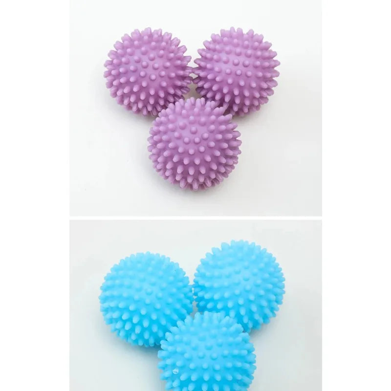 1/3PCS Magic Laundry Balls Reusable PVC Solid Cleaning Ball Household Cleaning Washing Machine Accessories Clothes Softener