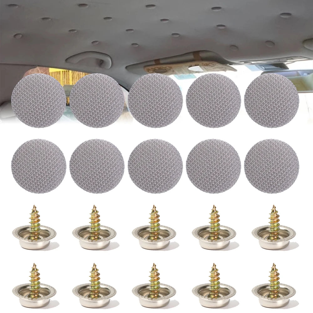 Car Ceiling Fabric Fixing Clips Universal Car Roof Lining Cloth Dropping Repair Buckle Automotive Interior Decor Accessories