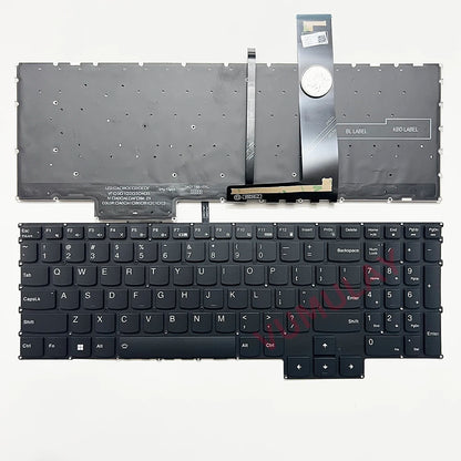 US/RU Backlit Keyboard for Lenovo Legion 5 Pro 16ITH6 16ITH6H 16ACH6 16ACH6H 16ARH7 16ARH7H 16IAH7 16IAH7H 82RF 82JD 82JQ 82RG