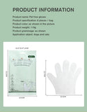 6PCS Cat Dog Disposable Glove Towels Pet Wash Free Glove No Rinse Washing Gloves Towels Deodorizing Dry Cleaning Wet Towels