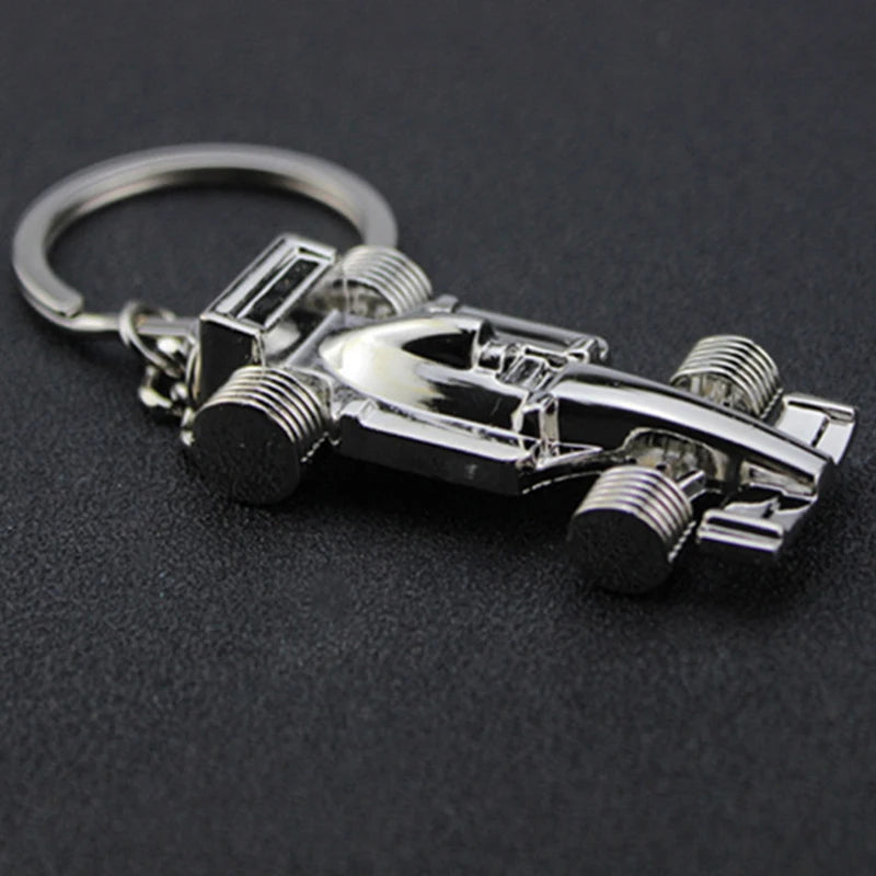 Fashion Mini Formula 1 Racing Car Styling Pendant Keychain For Men Handbag Activity Gift