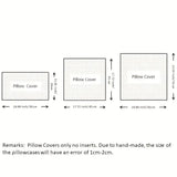 1pc Boho Faux Fur Plush Throw Pillow Covers, Cream White, Luxury SoftFluffy Decorative Cushion Cover Pillowcase for Sofa, Couch