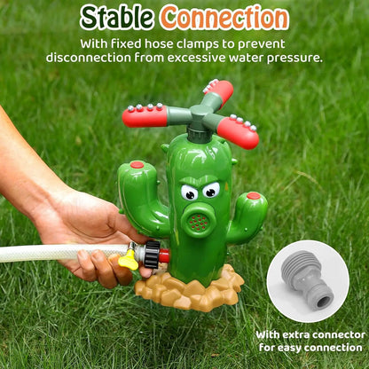 Hydrant Sprinkler Outdoor Water Spray Toy Backyard Garden Water Toys Summer Yard Cartoon Splash Sprinkler Baby Bath Toy for Kids