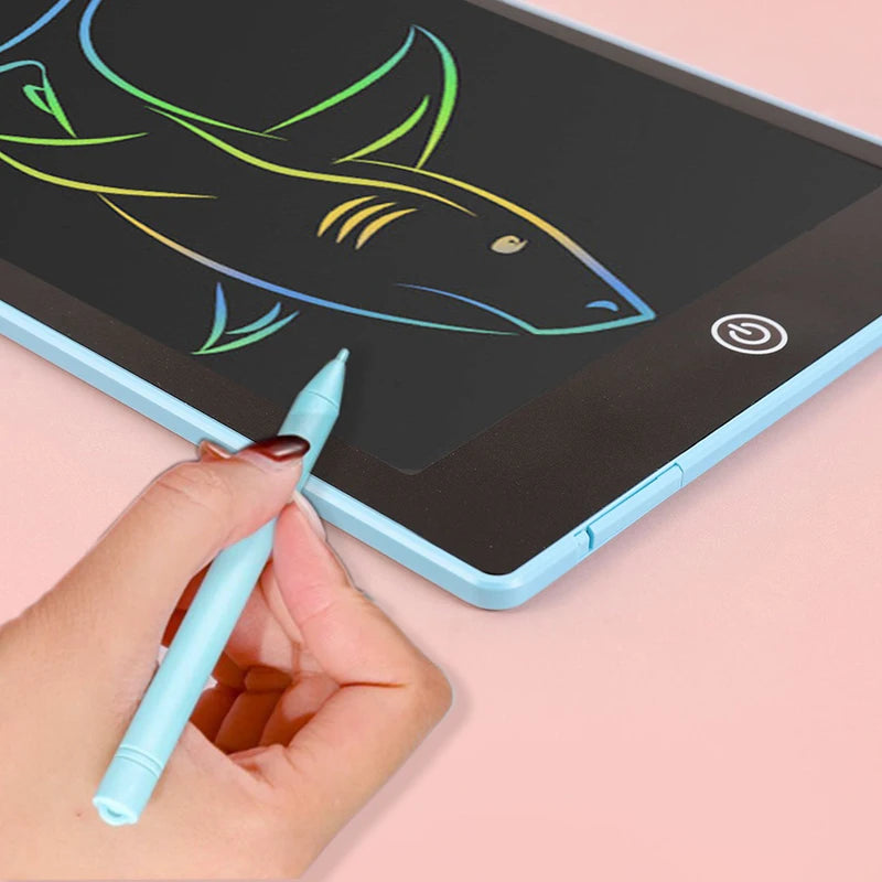 Tablet de Escrita e Desenho LCD de 8,5 Polegadas para Crianças (Meninos e Meninas) – Brinquedo Educativo Montessori, Lousa Mágica para Estudantes – Presente de Aniversário ou Natal