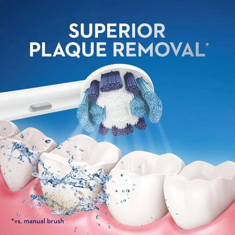 Oral B Sonic Electric Toothbrush Battery Powered 2D Rotating Tooth Brush Oral Hygiene Dental Teeth with Replaceable Heads