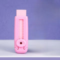 Creative Retractable Push Pull Eraser Student Writing Drawing Correction Stationery School Supplies Stationery
