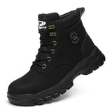 Steel Toe Shoes for Men Women Lightweight Anti-Smash Steel Toe Sneakers Indestructible Work Boots Construction Safety Shoes
