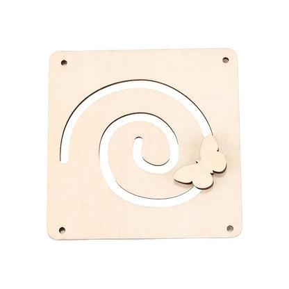 Montessori Busy Board DIY Clock Toy Baby Sensory Toys Busyboard Cognitive Activity Board Accessories For Children Gift