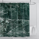 Cortina de ducha impermeable de mármol, cortina de ducha impermeable para decoración de baño, cortina de ducha impresa, lavable, con ganchos