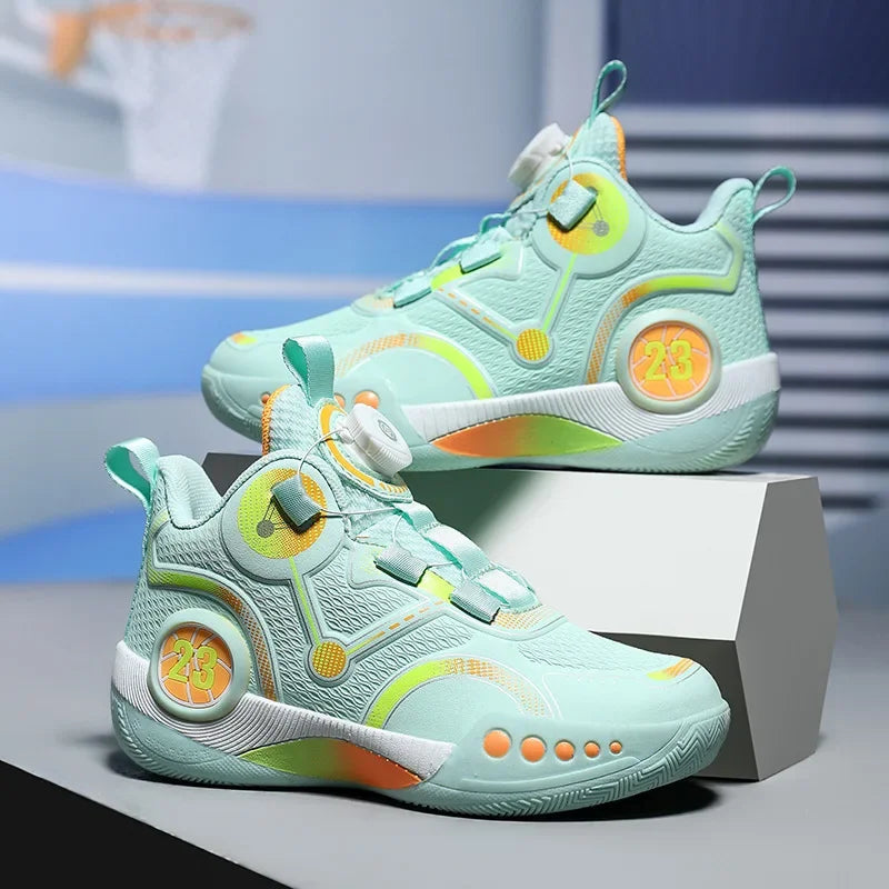 High Designer Basketball Shoes For Men Trend 2024 High Top Sneakers Brand Platform Non-slip Basketball Tennis Men Gym Shoes