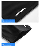 Summer Running Sports Shorts Men Breathable Beach Shorts Ice Silk Comfortable Elastic Waist Fitness Basketball Short Sportswear