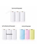 Papel para Impressão Conveniente para Impressoras de Bolso Estudante Perguntas Erradas Térmica Bluetooth Celular Foto Dados Notas Imprimir Câmera
