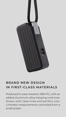 HOTO Smart Laser Measure Pro LED Display Intelligent Digital Laser Tape Measuring Tool Rechargeable Laser Ruler Rangefinder