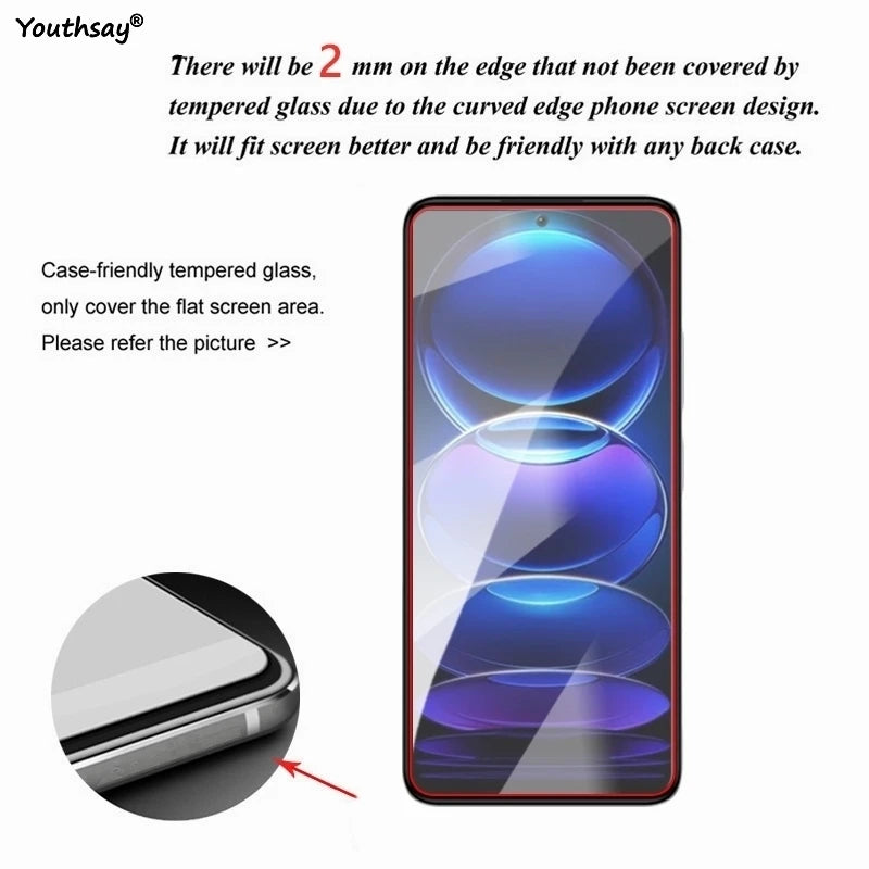 Full Gule Glass For Poco F7 Tempered Glass Poco F7 Screen Protector HD Protective Phone Camera Lens Film Poco F7
