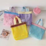 Soft Color Makeup Bag with Drain Holes Large Shower Organizer Travel Essentials