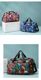 Oxford Leaves Large Capacity Travel Tote 2026 New High Quality Durable Bags Portable Daily Commute Versatile Travel Bags