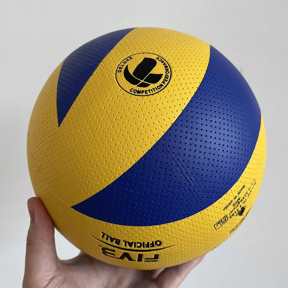 Indoor Outdoor Volleyball New High Quality Leather PU/PVC Soft Beach Volleyball Hard Volleyball V300W/V200W/MVA300/MVA200 Ball