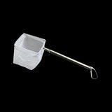 Aquarium Square Fishing Net With Suction Cup Extendable Long Handle Fishing Gear For Catching Fish Shrimp tank clean accessories