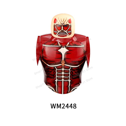 Movie Game Mini Action Figures Big Size Building Block Mecha Assembled Accessories Figure Building Block Toy For Children Gifts