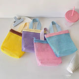 Soft Color Makeup Bag with Drain Holes Large Shower Organizer Travel Essentials
