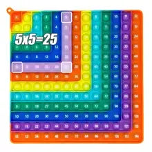 Jogos de Matemática para Prática de Multiplicação, Jogos de Tabuleiro Educativos (Tabuada até 12x12), Brinquedos de Ensino de Matemática e Presentes de Papelaria