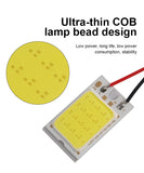 1pcs Festoon LED C5W COB Bulb 31mm 36mm 39mm 41/42mm T10 W5W Auto Dome License Plate Light Luggage Trunk Lamp Clearance Lights